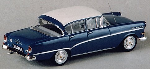 Die überarbeitete Olympia Rekord P1 Limousine